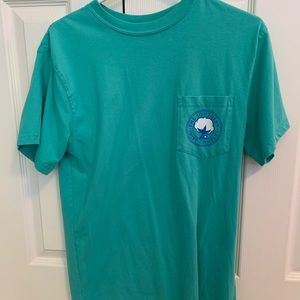 turquoise southern shirt company tee